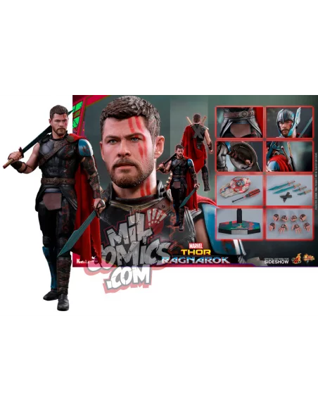 es::Thor Ragnarok Figura 1/6 Gladiator Thor Hot Toys 32 cm