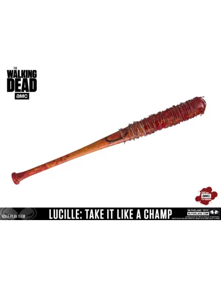 es::Walking Dead Juego de Rol Réplica Bate de béisbol de Negan Lucille Take It Like A Champ Ver. 81 cm