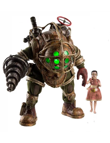 es::BioShock Pack de 2 Figuras 1/6 Big Daddy & Little Sister 32 cm