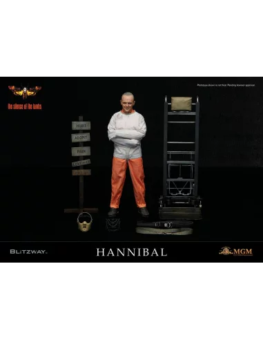 es::El Silencio de los Corderos Figura 1/6 Hannibal Lecter Straitjacket Ver. 30 cm