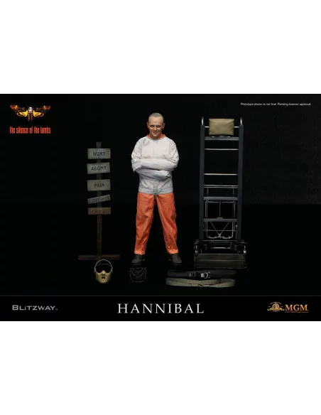 es::El Silencio de los Corderos Figura 1/6 Hannibal Lecter Straitjacket Ver. 30 cm