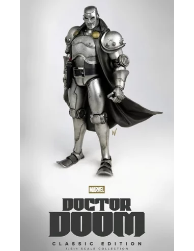 Marvel Figura 1/6 Doctor Doom Classic ThreeA Toys-10