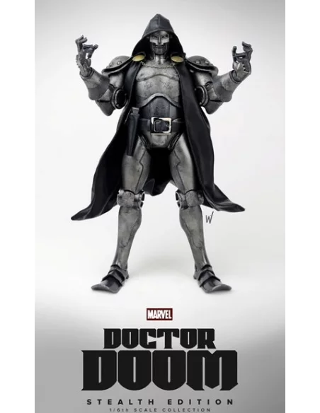 Marvel Figura 1/6 Doctor Doom Stealth Edition Thre-10