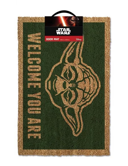 es::Star Wars Felpudo Yoda 40 x 60 cm