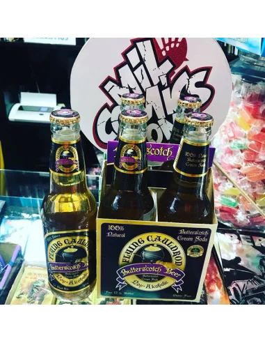 es::Harry Potter. Pack de 4 cervezas de mantequilla Flying Cauldron