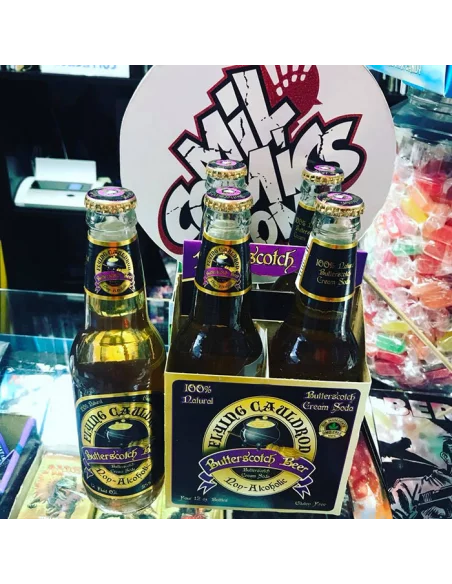 es::Harry Potter. Pack de 4 cervezas de mantequilla Flying Cauldron