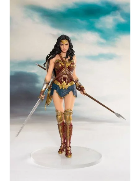 es::Justice League Movie Estatua ARTFX+ 1/10 Wonder Woman 19 cm