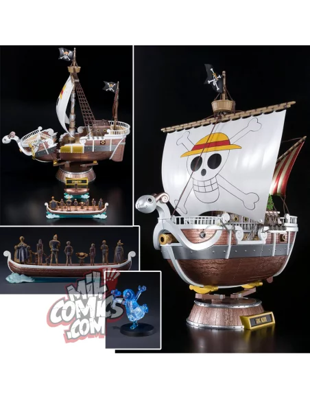 es::One Piece Réplica Going Merry 20th Anniversary Metallic Color Version Chogokin 28 cm