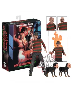 es::Pesadilla en Elm Street 2 Figura Ultimate Part 2 Freddy 18 cm