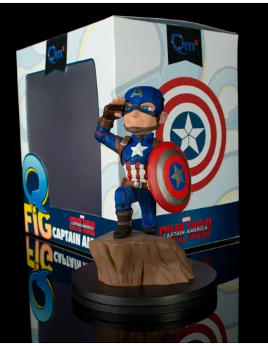 es::Marvel Comics Figura Q-Fig Captain America Civil War 11 cm