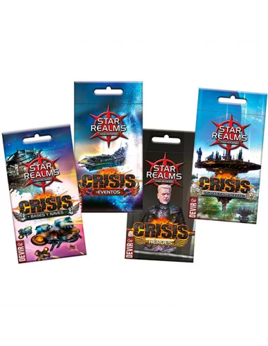es::Star Realms Crisis - Caja completa 24 sobres