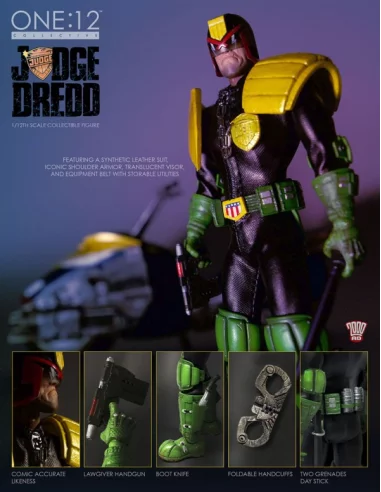 Judge Dredd Figura 1/12 Juez Dredd One:12 Collecti-10