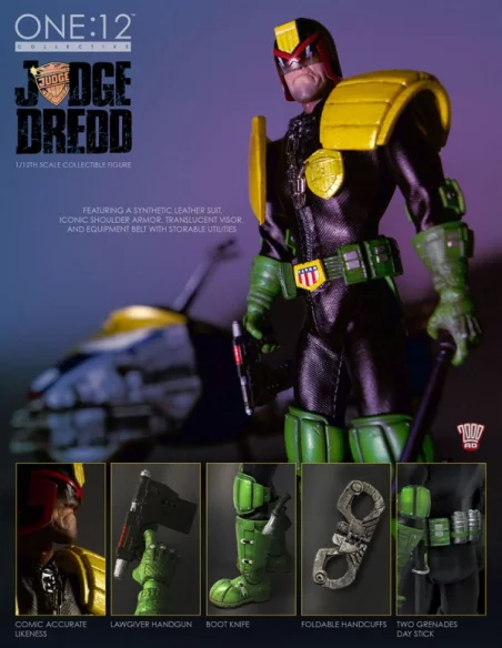 Judge Dredd Figura 1/12 Juez Dredd One:12 Collecti-10