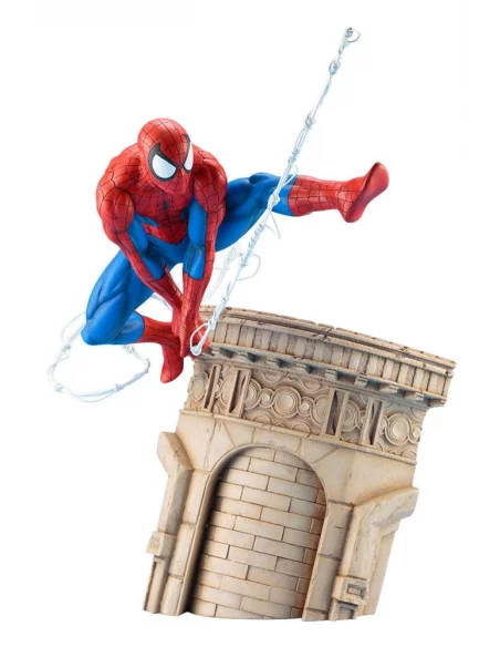 es::Marvel Universe Estatua ARTFX 1/6 Spider-Man Web Slinger 38 cm