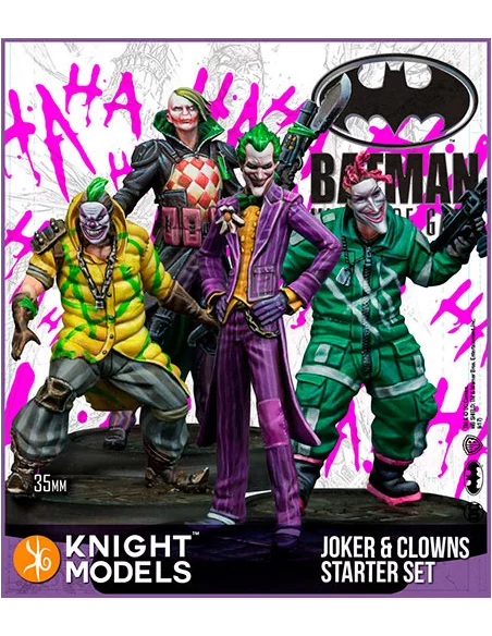 es::Batman Miniature Game METAL: Joker and Clowns Starter Set