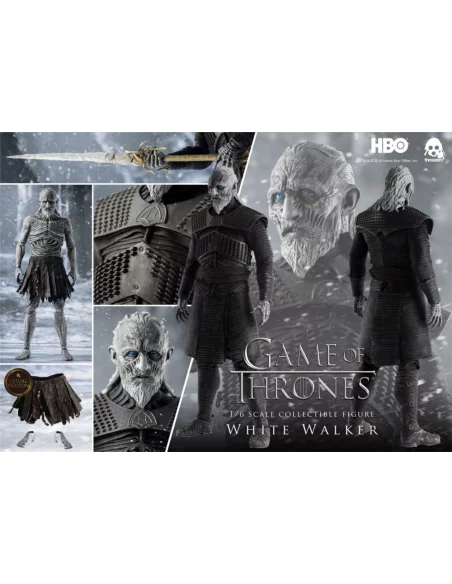 es::Juego de Tronos Figura 1/6 White Walker Deluxe Version 33 cm