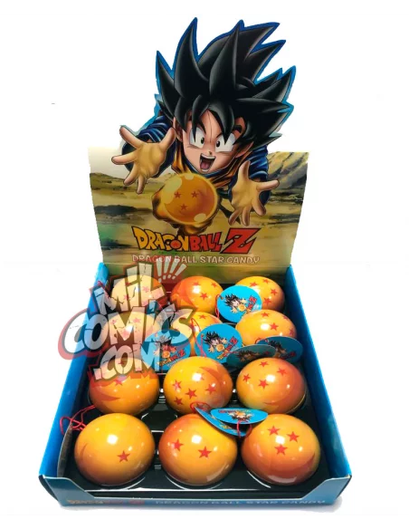es::Dragon Ball Z Lata de caramelos Bola de Dragón Unidad