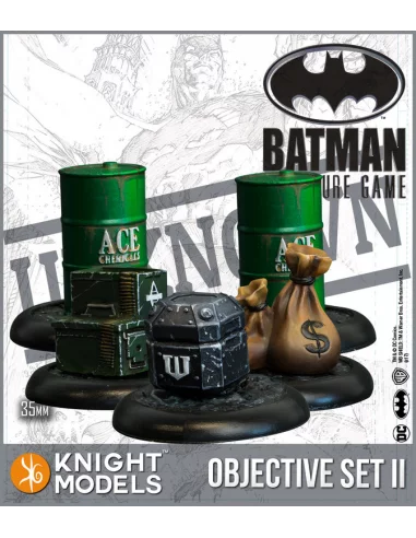 es::Batman Miniature Game: Objectives Game Markers. Set 2