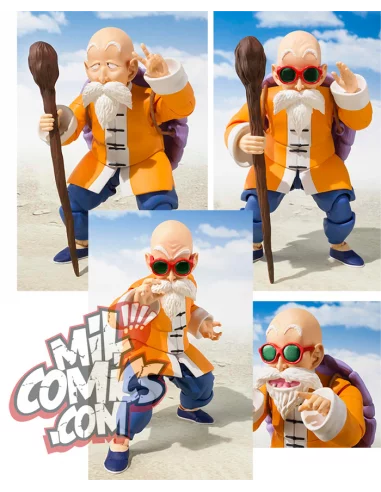 es::Dragonball Z Figura S.H. Figuarts Kame-Sennin Mutenroshi DuendeTortuga 14 cm