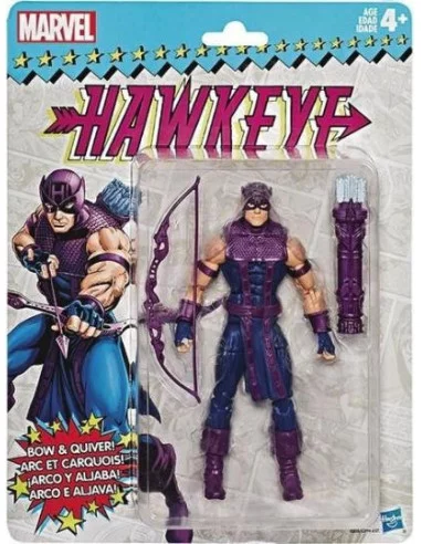 es::Marvel Legends Classic Vintage Figura Hawkeye 15 cm