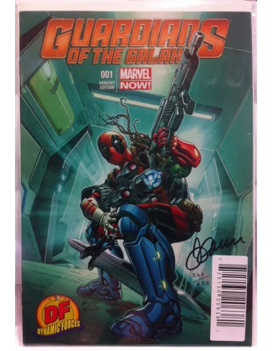 Guardians Of The Galaxy 1 Df Signed By Justin Pon-10