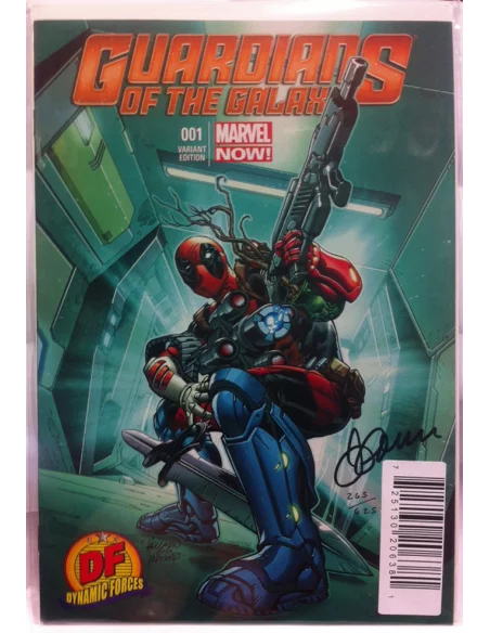 Guardians Of The Galaxy 1 Df Signed By Justin Pon-10