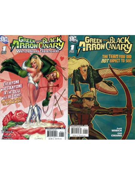 Green Arrow and Black Canary 1-14 + Wedding speci-10