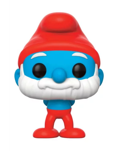 es::Los Pitufos POP! TV Vinyl Figura Papa Smurf 9 cm
