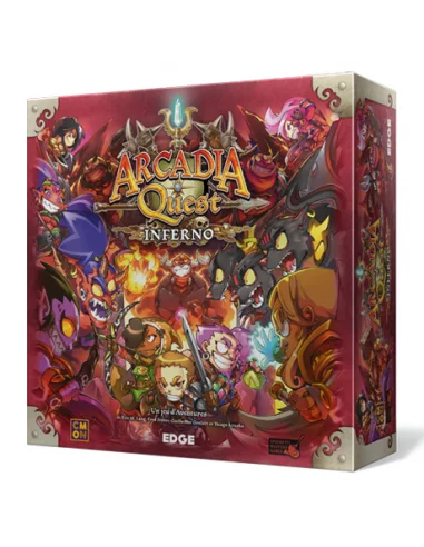 es::Arcadia Quest Inferno - Juego de tablero