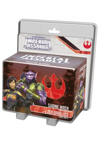 es::Star Wars: Imperial Assault - Sabine Wren y Zeb. Pack de Aliados