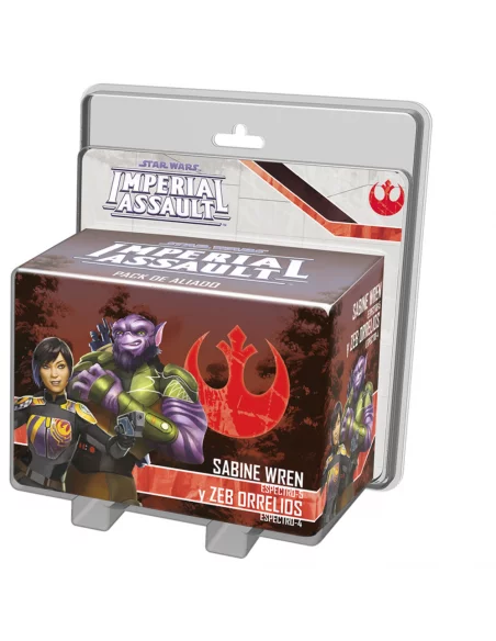 es::Star Wars: Imperial Assault - Sabine Wren y Zeb. Pack de Aliados