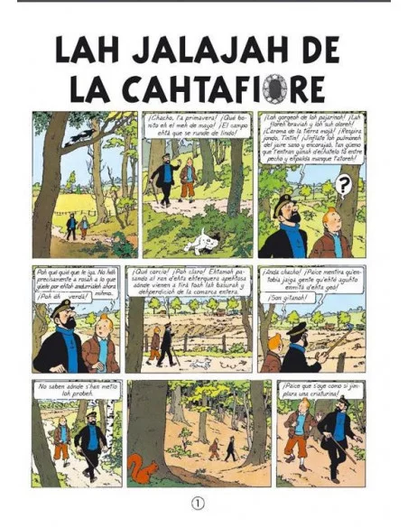 Lah aventurah de Tintín: Lah jalajah de la Cahtafi-11