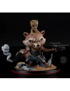 es::Guardianes de la Galaxia Vol. 2 Figura Q-Fig Rocket & Groot 14 cm