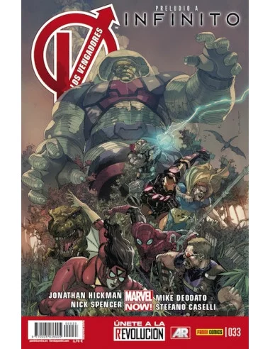 es::Los Vengadores v4, 33: Preludio Al Infinito