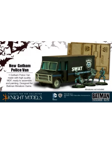 Batman Miniature Game: Gotham Police Van-10