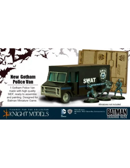 Batman Miniature Game: Gotham Police Van-10