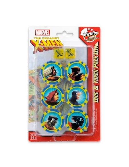 Marvel heroclix Uncanny X-Men Dice & Token Pack-10