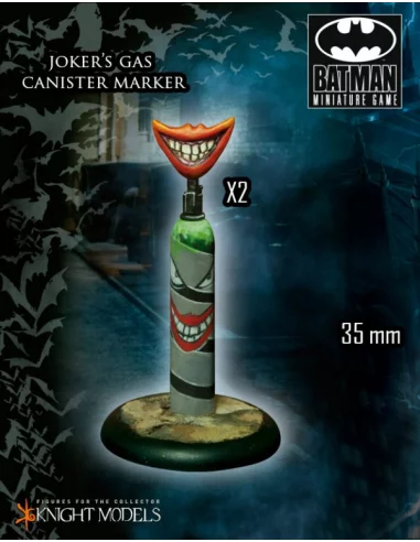 Batman Miniature Game: Joker\'s gas canister Marker-10