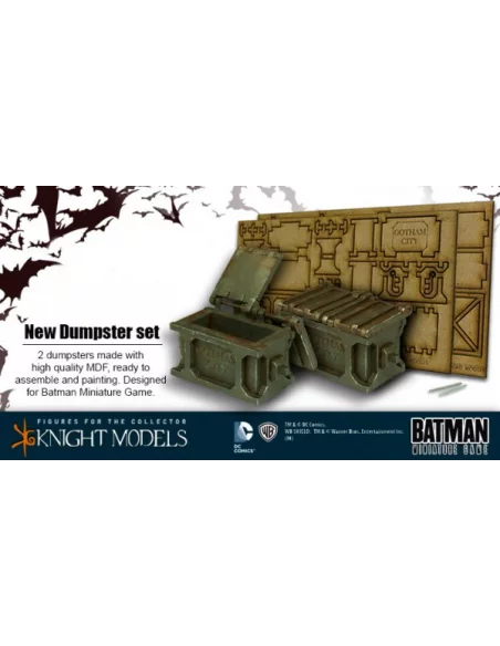 Batman Miniature Game: Dumpster Set-10