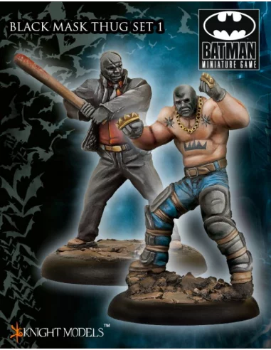 es::Batman Miniature Game:Black Mask Thugs Set I Figuras Knight Models