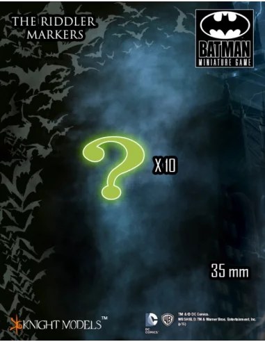 Batman Miniature Game: The Riddler Game Markers-10