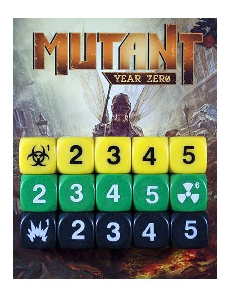 es::Dados Mutant: Year Zero - Dados para juego de rol