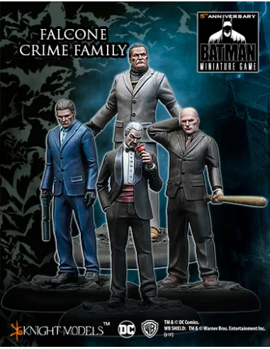 es::Batman Miniature Game: Metal Falcone Crime Family