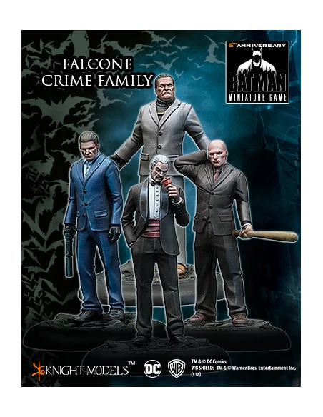 es::Batman Miniature Game: Metal Falcone Crime Family