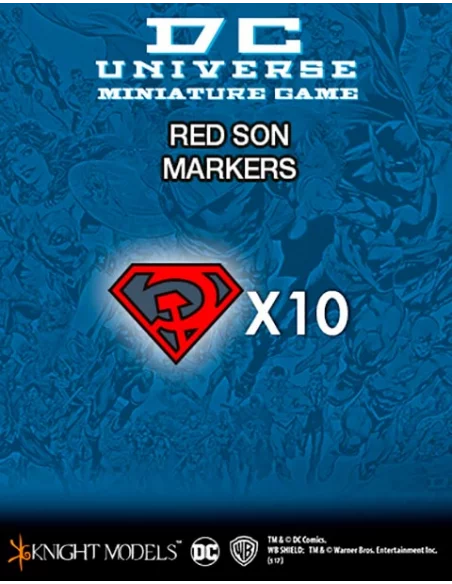 es::DC Universe Miniature Game: Red Son Game Markers