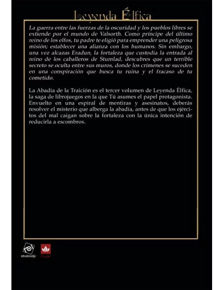 es::Leyenda élfica: La abadía de la traición Edición anterior es::Leyenda élfica: La abadía de la traición Edición anterior
