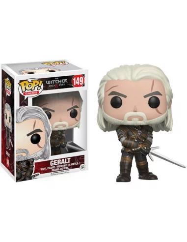 es::The Witcher Figura POP! Games Vinyl Geralt 9 cm