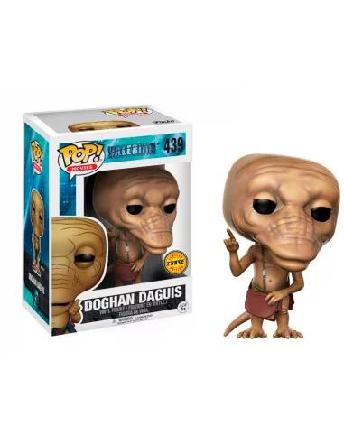 es::Valerian Figura POP! Chase Movies Vinyl Doghan Daguis Bolsa marrón 9 cm