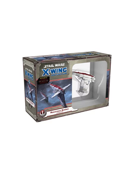 es::X-wing: Bombardero de la Resistencia - Expansión juego de miniaturas Star Wars