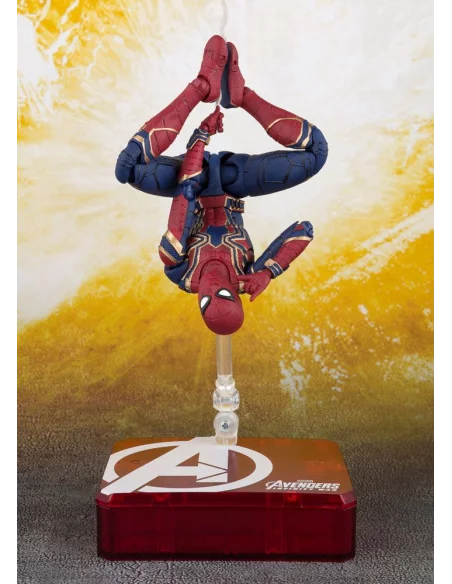es::Vengadores Infinity War Figura S.H. Figuarts Iron Spider & Tamashii Stage 14 cm